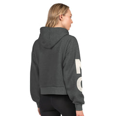 New Orleans Saints  Starter Women's Star Player Cropped Fleece Pullover Hoodie