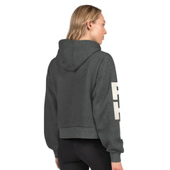 Philadelphia Eagles  Starter Women's Star Player Cropped Fleece Pullover Hoodie