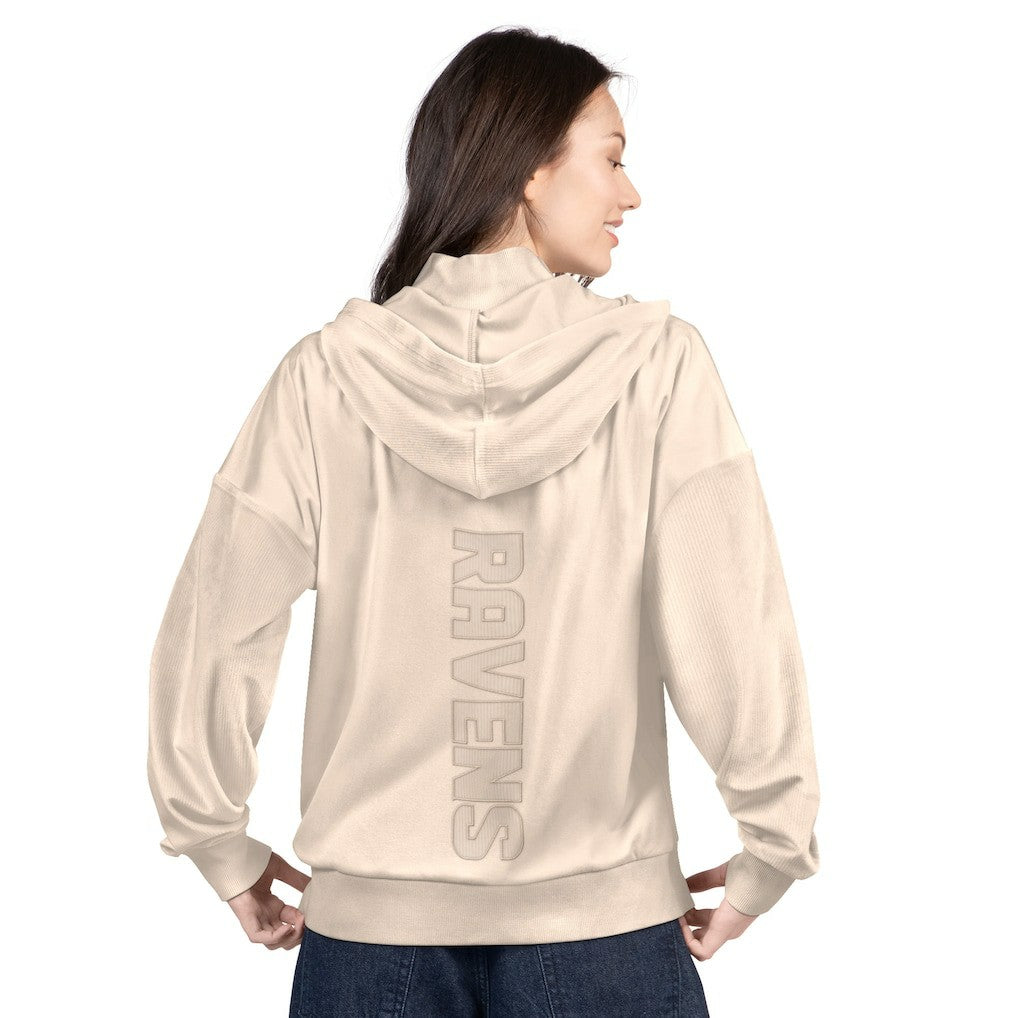 Baltimore Ravens  G-III 4Her by Carl Banks Women's Rookie Full-Zip Hoodie