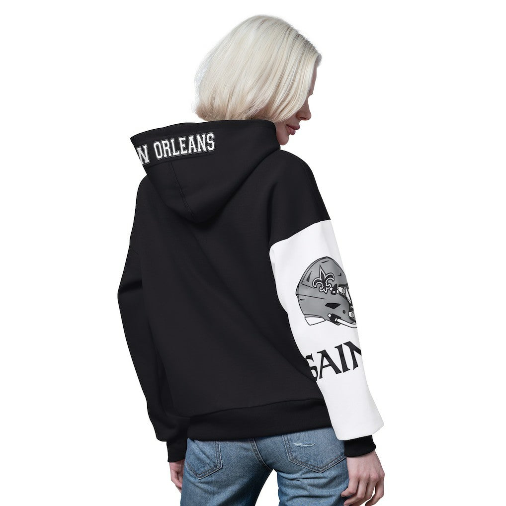 New Orleans Saints  Starter Women's 4th Down Full-Zip Hoodie