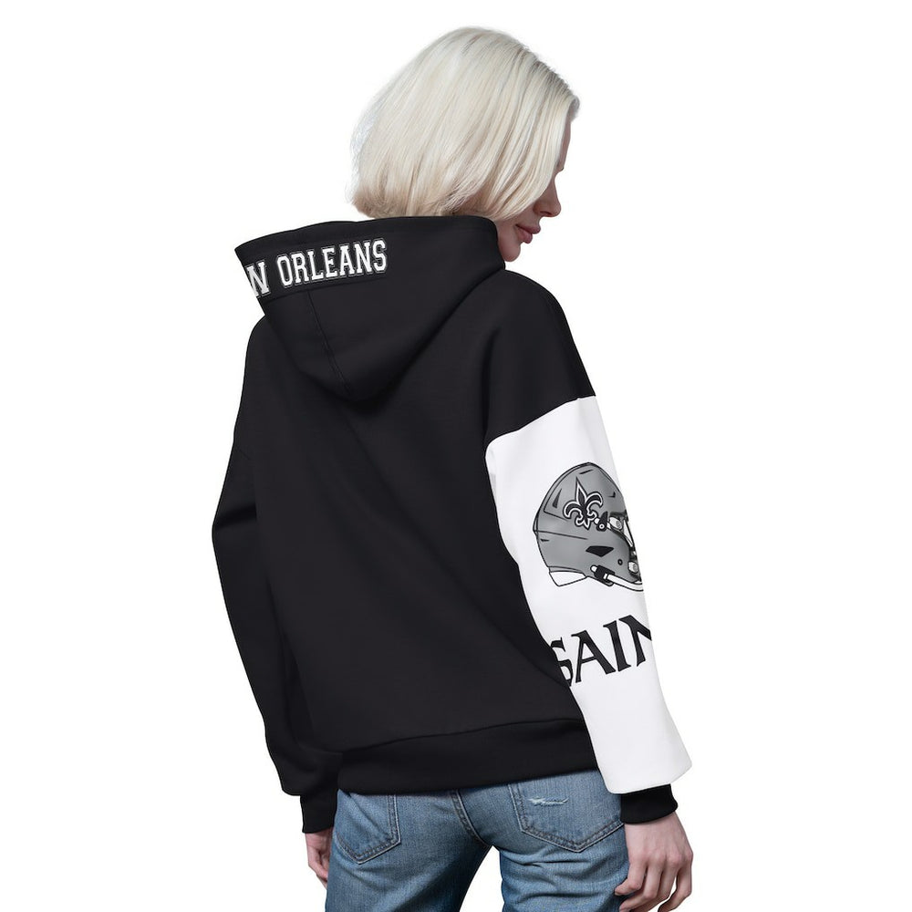 New Orleans Saints  Starter Women's 4th Down Full-Zip Hoodie