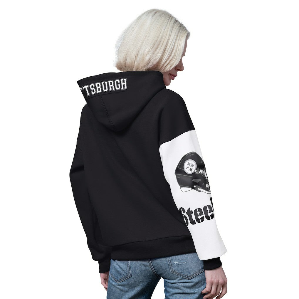 Pittsburgh Steelers  Starter Women's 4th Down Full-Zip Hoodie