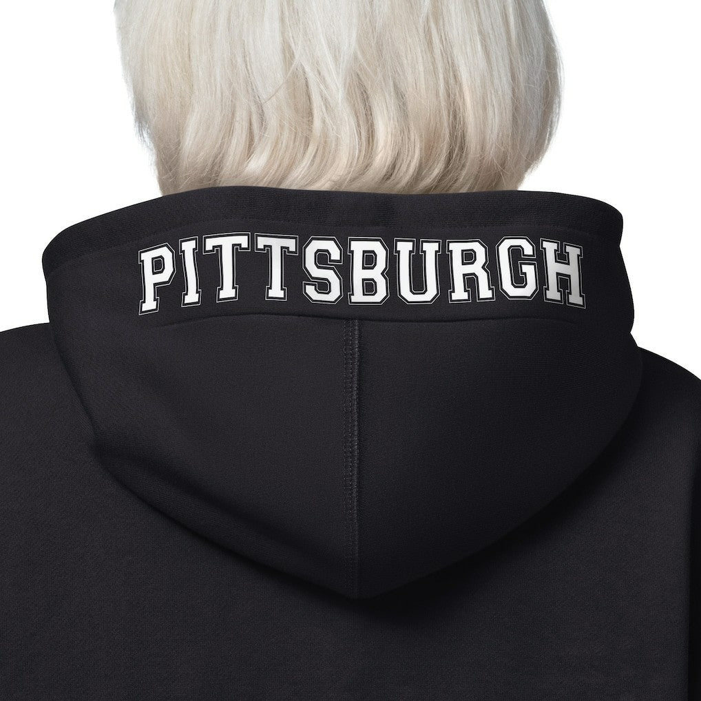 Pittsburgh Steelers  Starter Women's 4th Down Full-Zip Hoodie