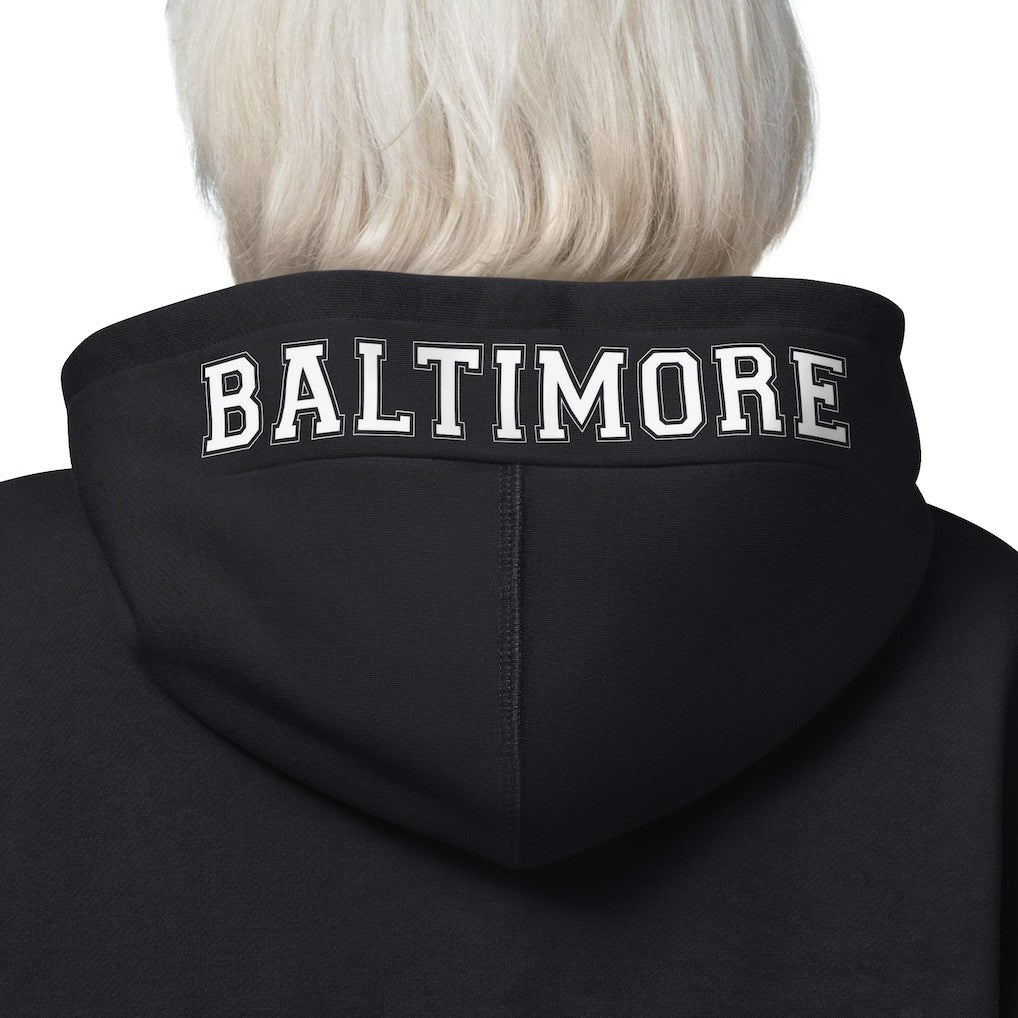 Baltimore Ravens  Starter Women's 4th Down Full-Zip Hoodie
