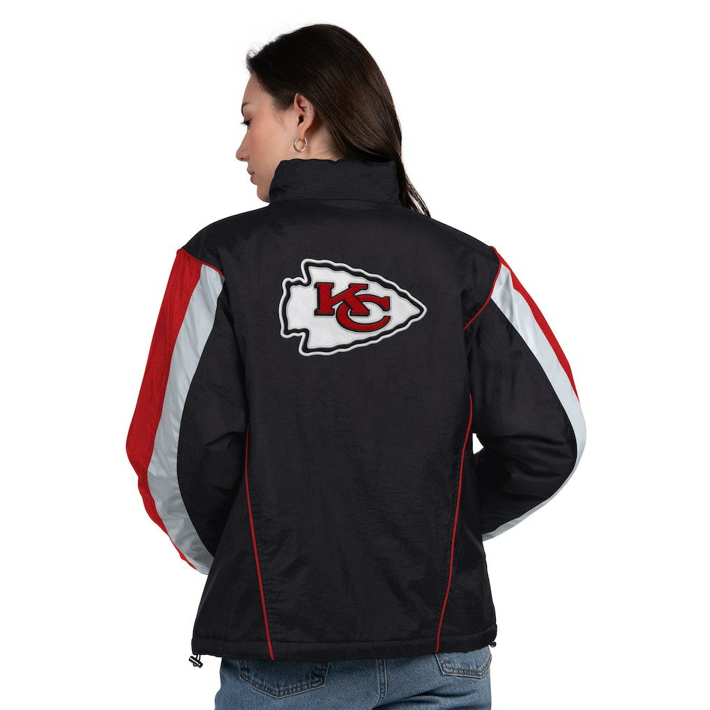 Kansas City Chiefs  Starter Women's Thursday Night Gridiron Half-Zip Jacket