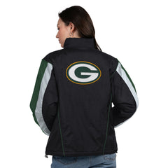 Green Bay Packers  Starter Women's Thursday Night Gridiron Half-Zip Jacket
