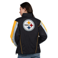 Pittsburgh Steelers  Starter Women's Thursday Night Gridiron Half-Zip Jacket