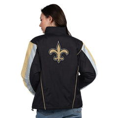 New Orleans Saints  Starter Women's Thursday Night Gridiron Half-Zip Jacket