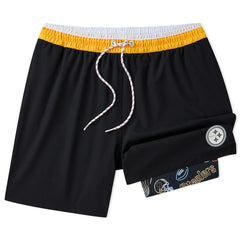 Pittsburgh Steelers  Chubbies 5.5" Classic Lined Swim Trunks