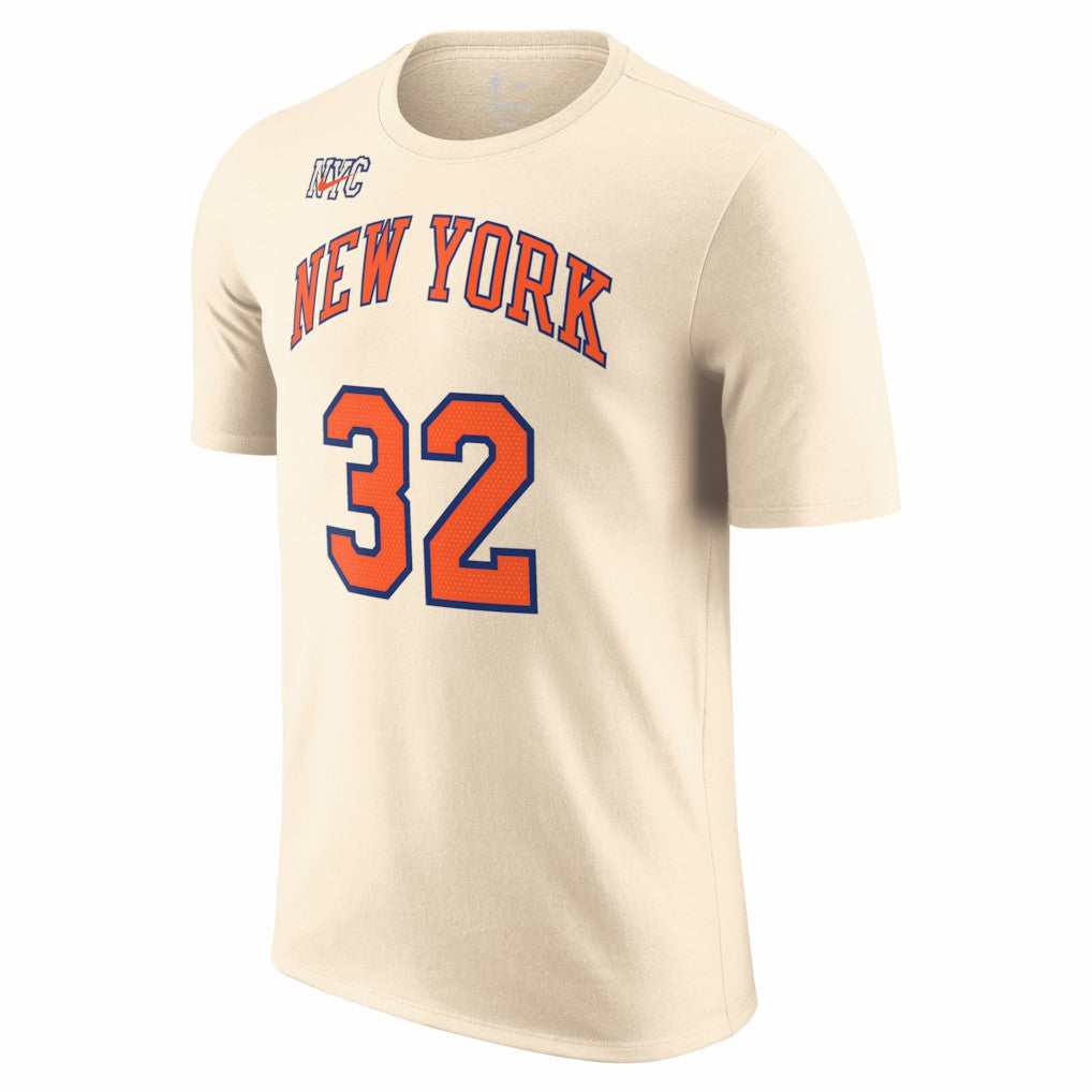 Karl-Anthony Towns New York Knicks Unisex 2025/26 City Edition Name & Number T-Shirt For Sale