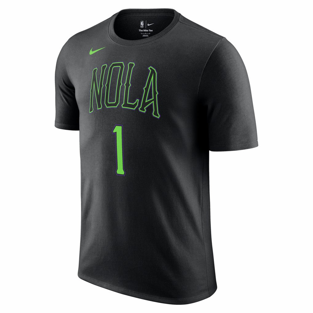 Zion Williamson New Orleans Pelicans Unisex 2025/26 City Edition Name & Number T-Shirt Online