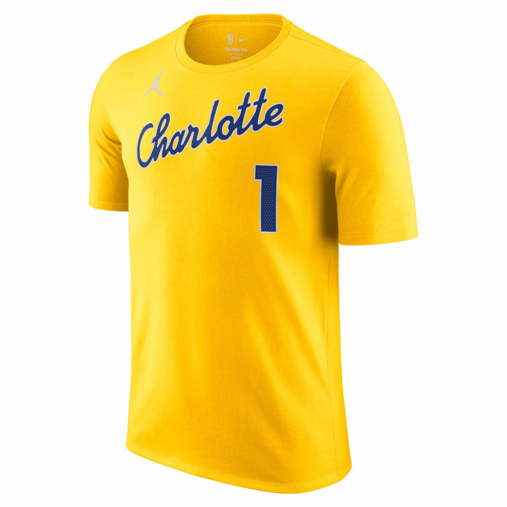 LaMelo Ball Charlotte Hornets Jordan Brand Unisex 2025/26 City Edition Name & Number T-Shirt Discount