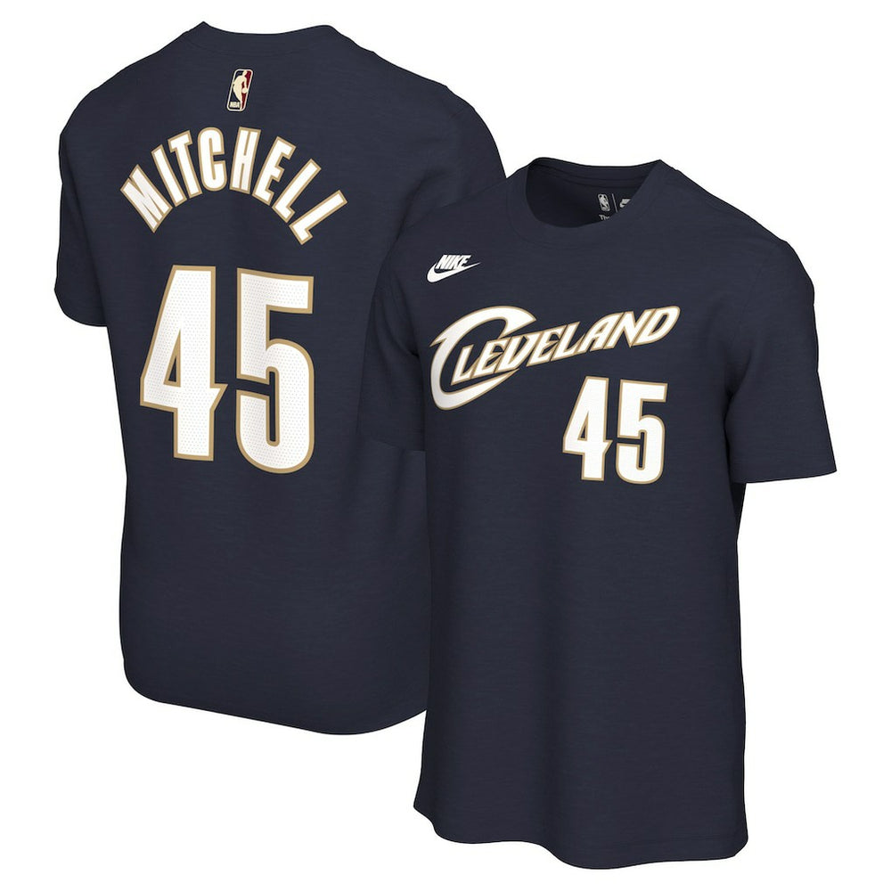 Donovan Mitchell Cleveland Cavaliers Unisex Name & Number T-Shirt sale New