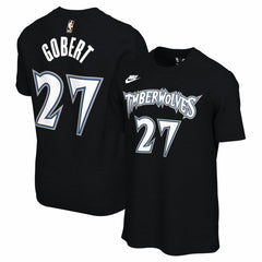 Rudy Gobert Minnesota Timberwolves Unisex Name & Number T-Shirt Outlet