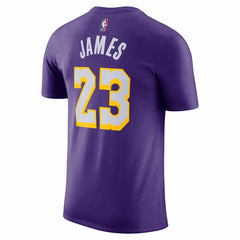 LeBron James Los Angeles Lakers Jordan Brand Unisex Name & Number T-Shirt For Sale
