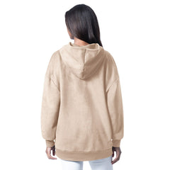 New England Patriots  G-III 4Her by Carl Banks Women's Best Hitter Oversized Tunic Pullover Hoodie