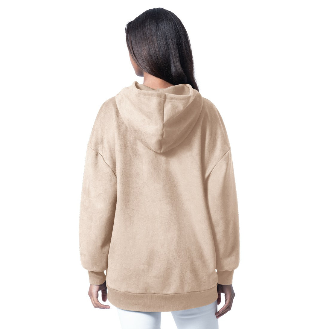 Green Bay Packers  G-III 4Her by Carl Banks Women's Best Hitter Oversized Tunic Pullover Hoodie