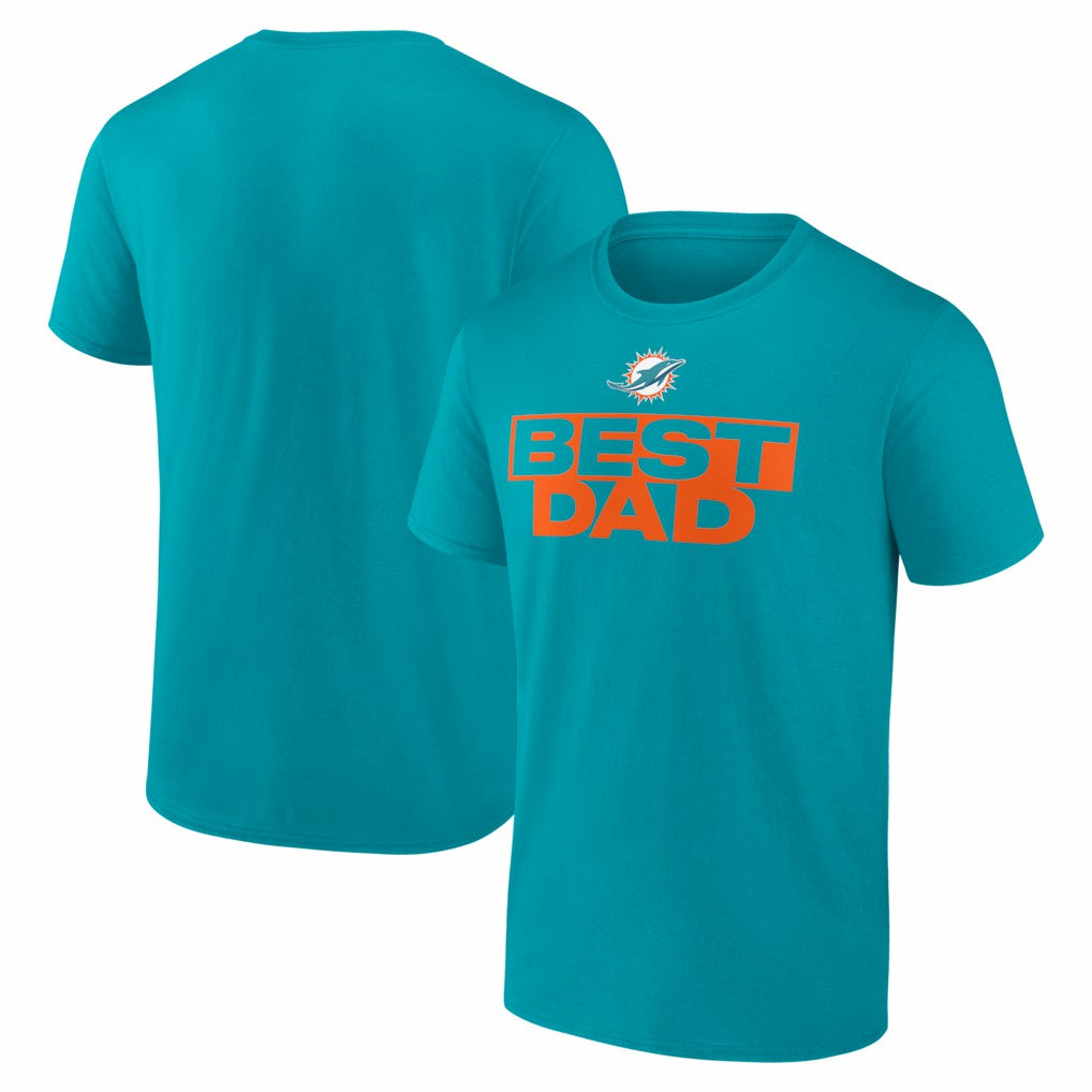 Miami Dolphins  Best Dad Father's Day T-Shirt