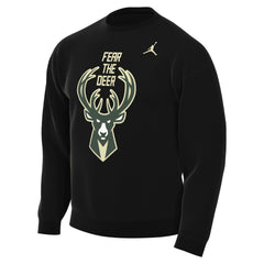 Milwaukee Bucks Jordan Brand Statement Edition Sweatshirt On Sale