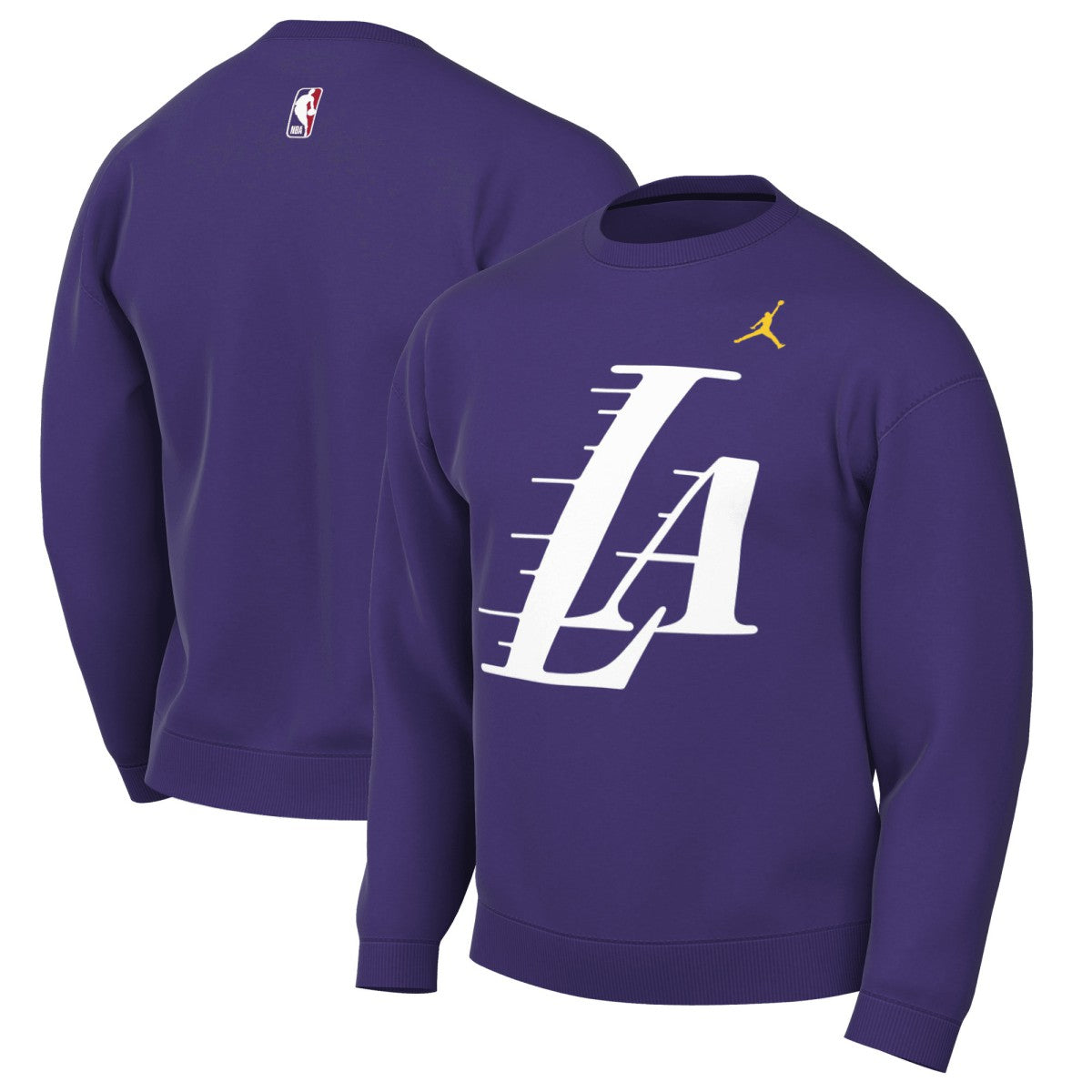 Los Angeles Lakers Jordan Brand Statement Edition Sweatshirt Online