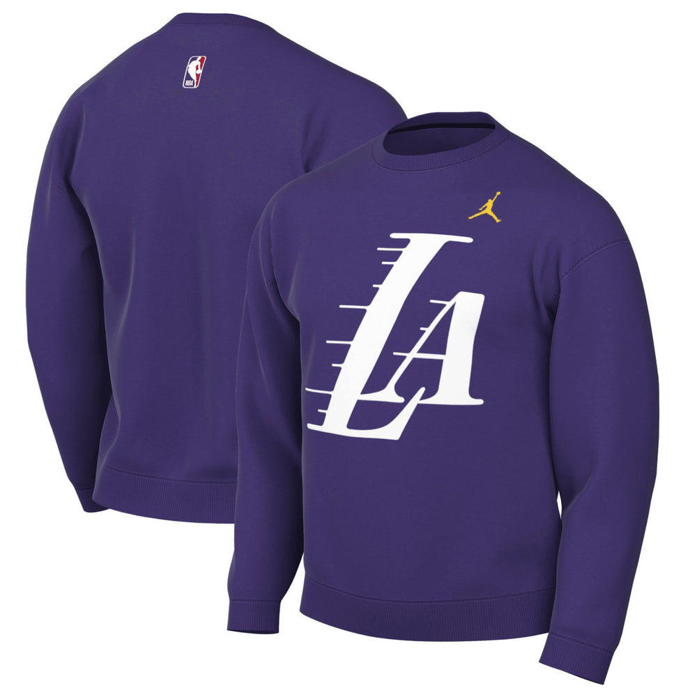 Los Angeles Lakers Jordan Brand Statement Edition Sweatshirt Online
