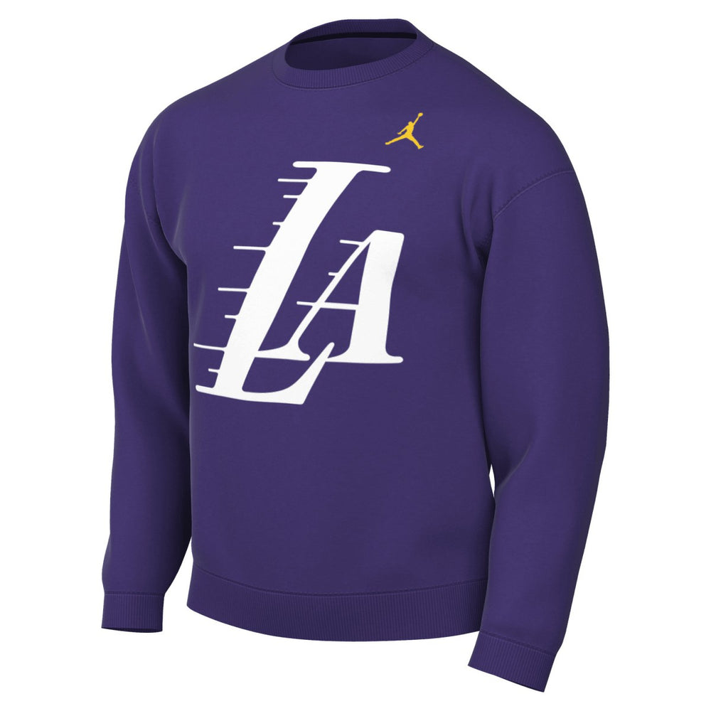 Los Angeles Lakers Jordan Brand Statement Edition Sweatshirt Online