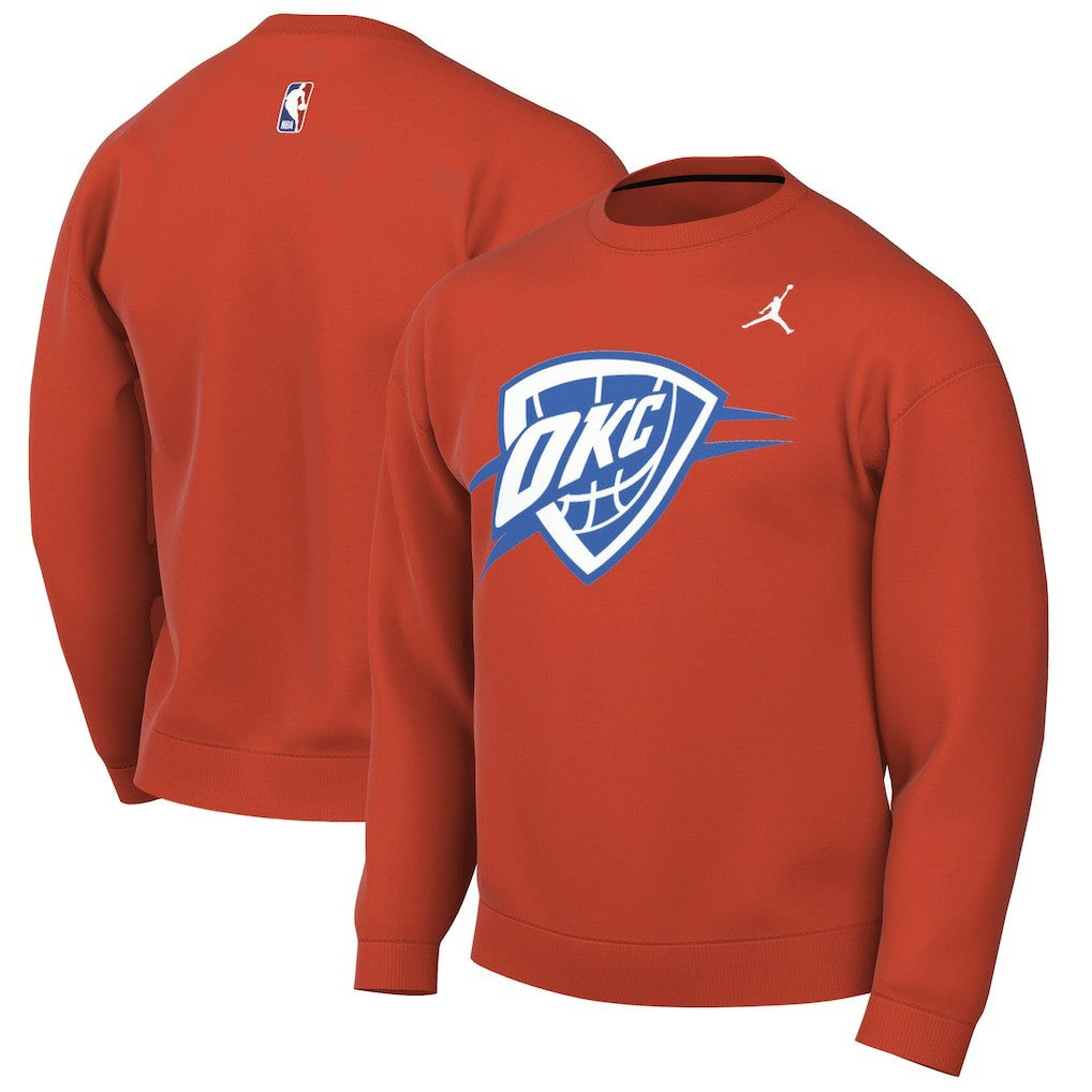 Oklahoma City Thunder Jordan Brand Statement Edition Sweatshirt Discount