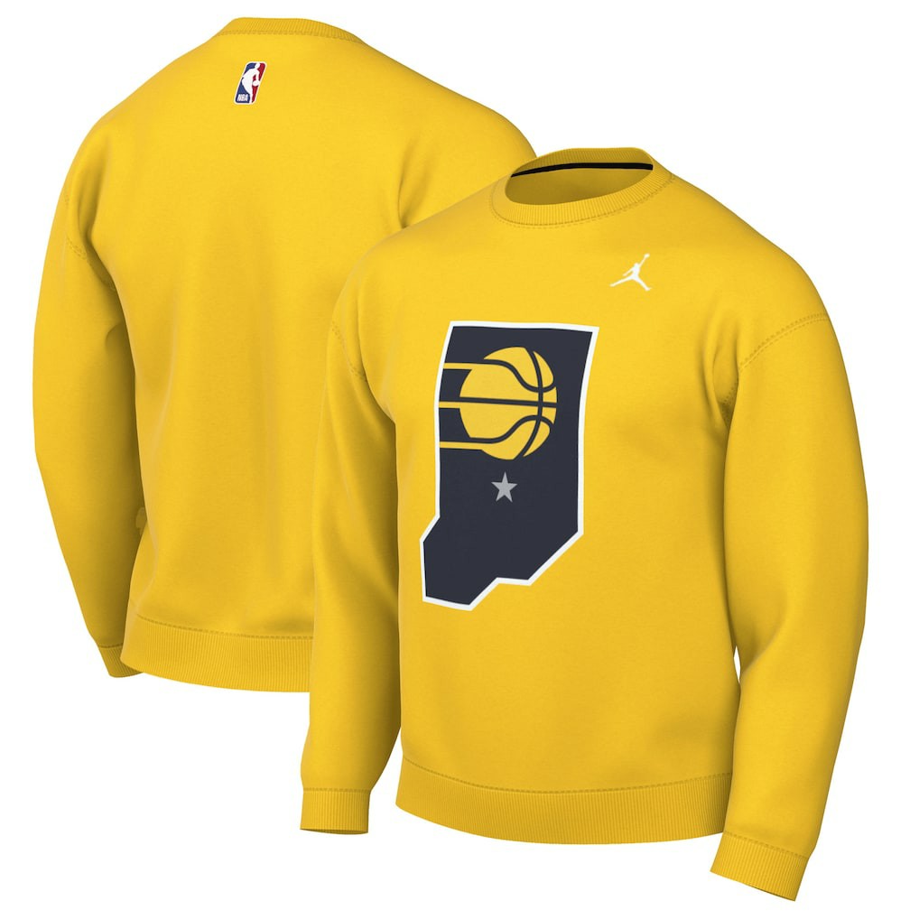 Indiana Pacers Jordan Brand Statement Edition Sweatshirt Outlet