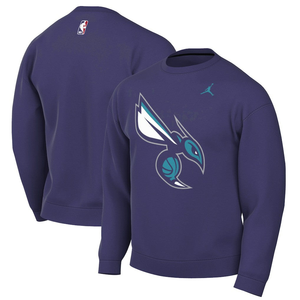 Charlotte Hornets Jordan Brand Statement Edition Sweatshirt On Sale