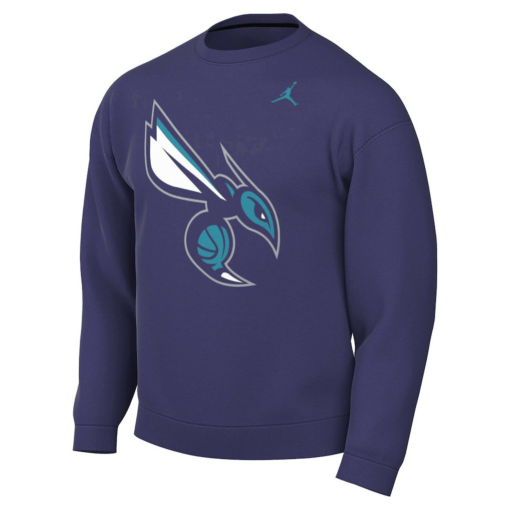 Charlotte Hornets Jordan Brand Statement Edition Sweatshirt On Sale