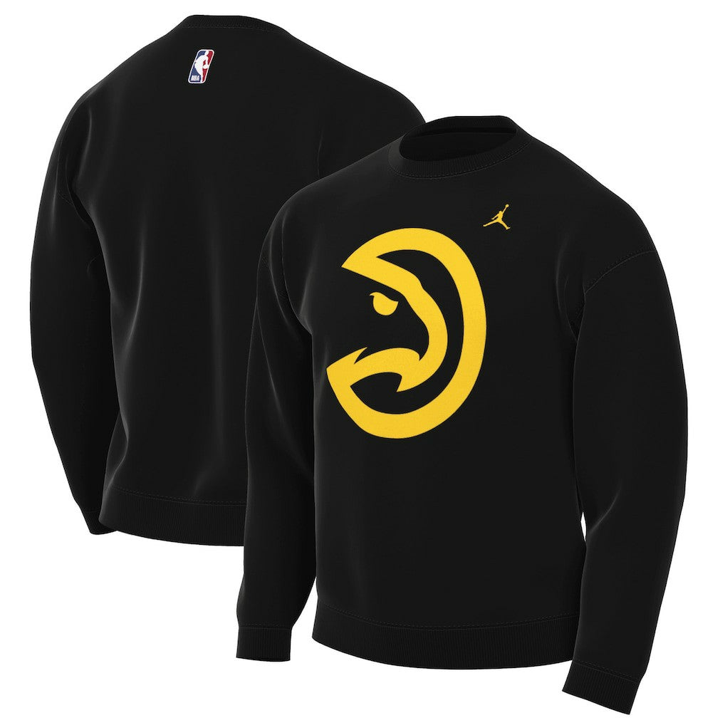 Atlanta Hawks Jordan Brand Statement Edition Sweatshirt New