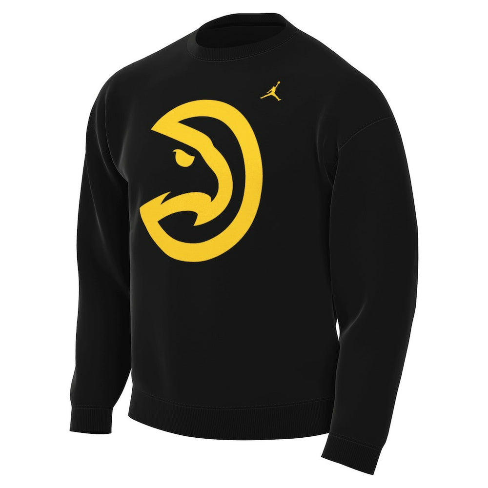 Atlanta Hawks Jordan Brand Statement Edition Sweatshirt New
