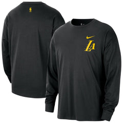 Los Angeles Lakers 2025/26 City Edition Remix Essential Logo Long Sleeve T-Shirt Discount