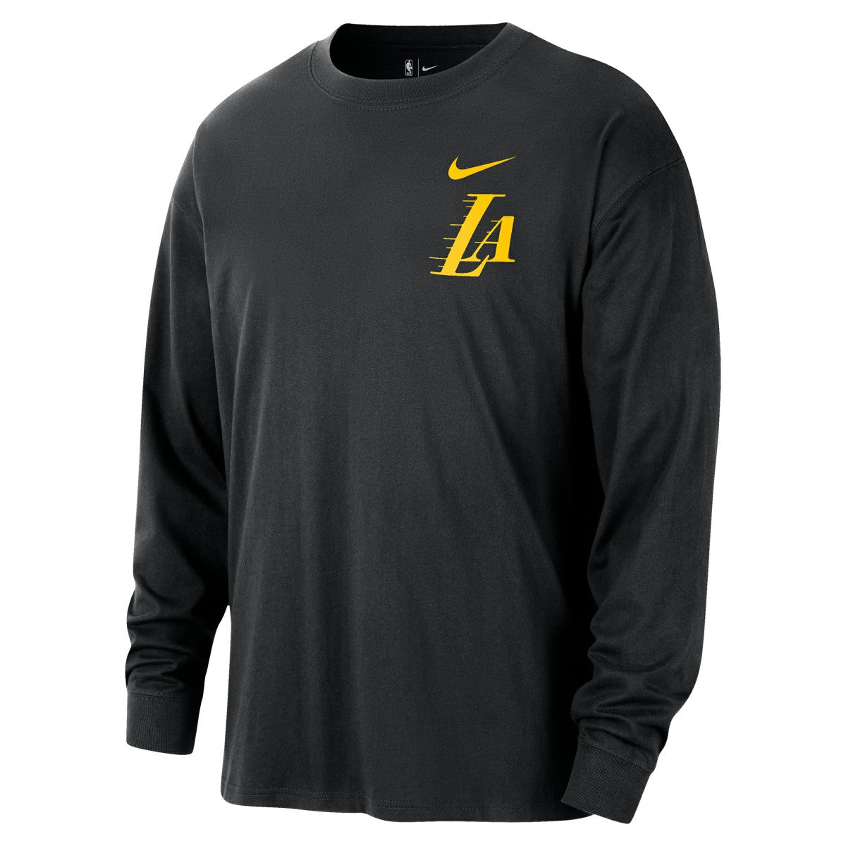 Los Angeles Lakers 2025/26 City Edition Remix Essential Logo Long Sleeve T-Shirt Discount