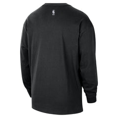 Brooklyn Nets 2025/26 City Edition Remix Essential Logo Long Sleeve T-Shirt On Sale