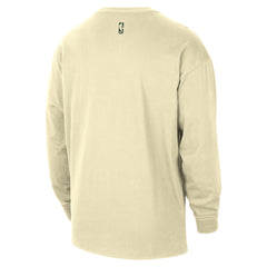 Milwaukee Bucks 2025/26 City Edition Remix Essential Logo Long Sleeve T-Shirt Discount
