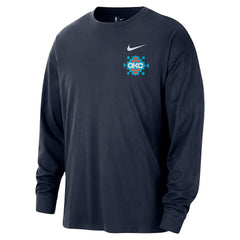 Oklahoma City Thunder 2025/26 City Edition Remix Essential Logo Long Sleeve T-Shirt On Sale