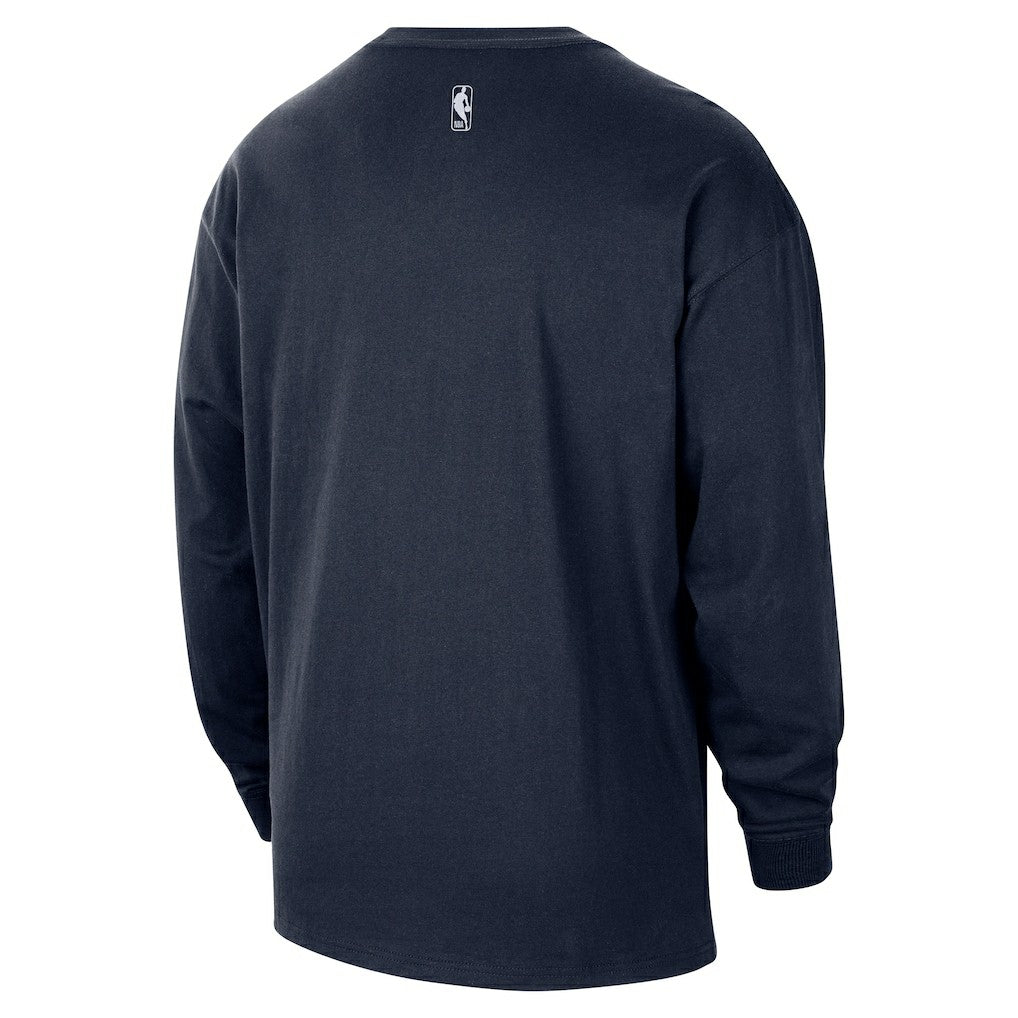 Oklahoma City Thunder 2025/26 City Edition Remix Essential Logo Long Sleeve T-Shirt On Sale