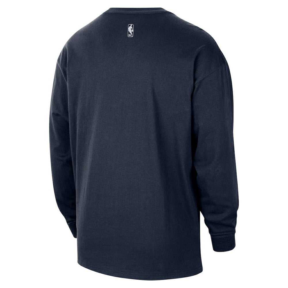 Oklahoma City Thunder 2025/26 City Edition Remix Essential Logo Long Sleeve T-Shirt On Sale