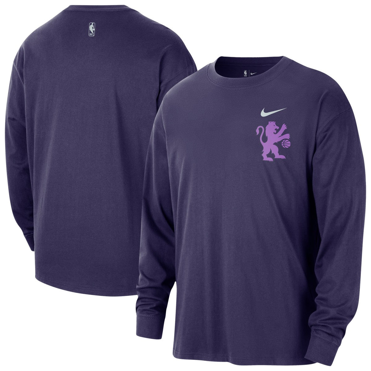 Sacramento Kings 2025/26 City Edition Remix Essential Logo Long Sleeve T-Shirt On Sale