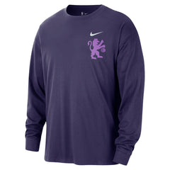 Sacramento Kings 2025/26 City Edition Remix Essential Logo Long Sleeve T-Shirt On Sale