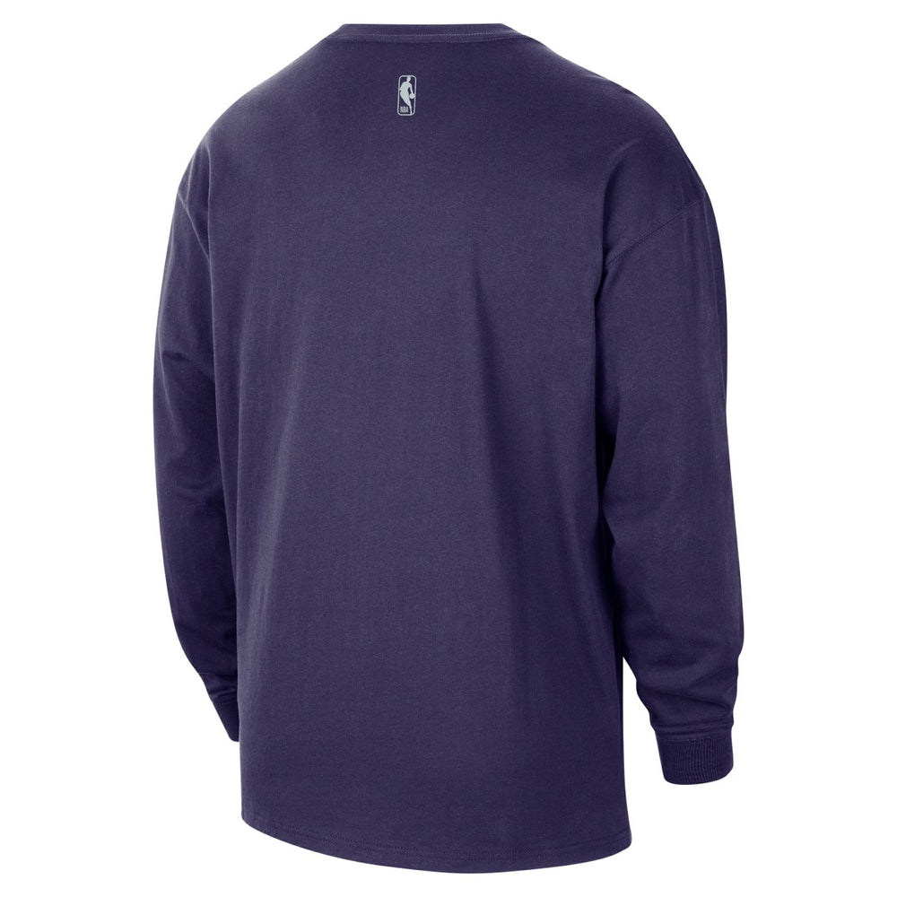 Sacramento Kings 2025/26 City Edition Remix Essential Logo Long Sleeve T-Shirt On Sale