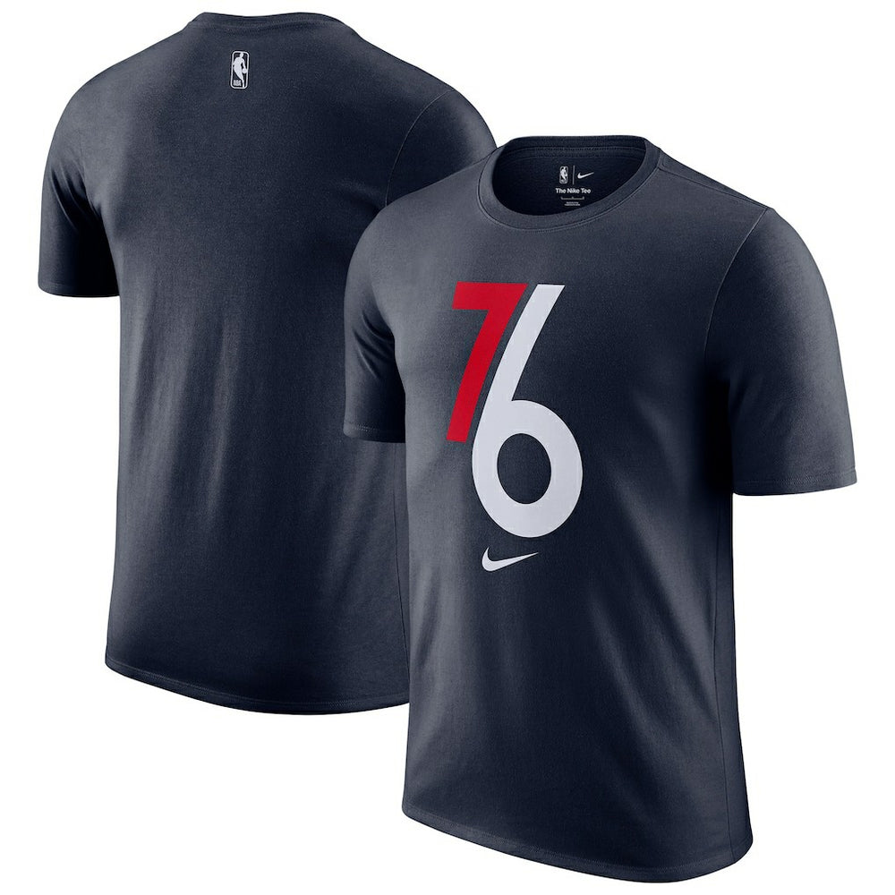 Philadelphia 76ers 2025/26 City Edition Remix Essential Logo T-Shirt New