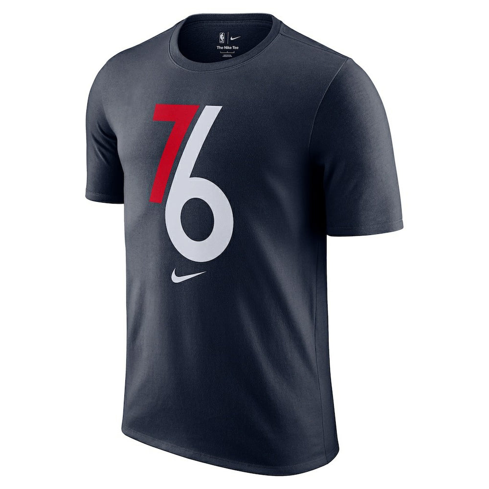 Philadelphia 76ers 2025/26 City Edition Remix Essential Logo T-Shirt New