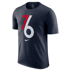 Philadelphia 76ers 2025/26 City Edition Remix Essential Logo T-Shirt New