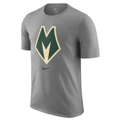 Milwaukee Bucks 2025/26 City Edition Remix Essential Logo T-Shirt New