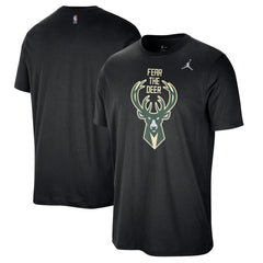 Milwaukee Bucks Jordan Brand Statement Edition Essential T-Shirt For Sale