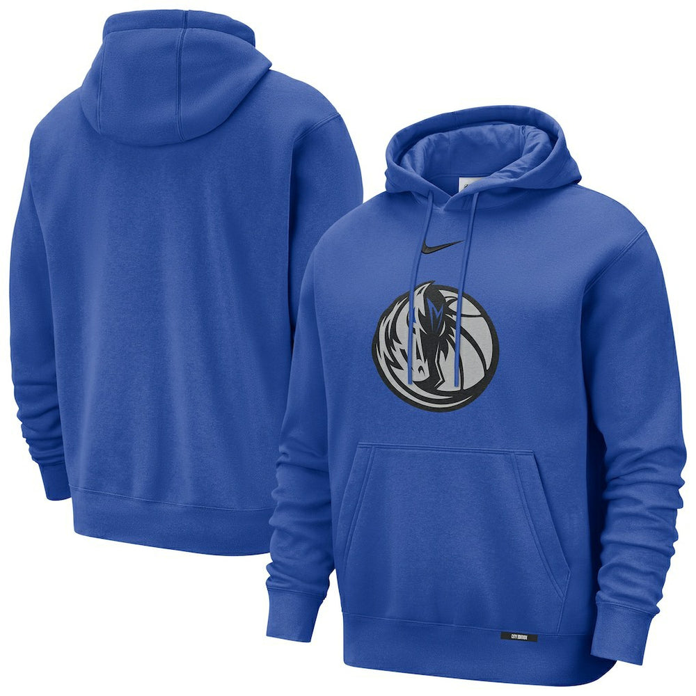 Dallas Mavericks 2025/26 City Edition Essential Logo Remix Hoodie sale Discount