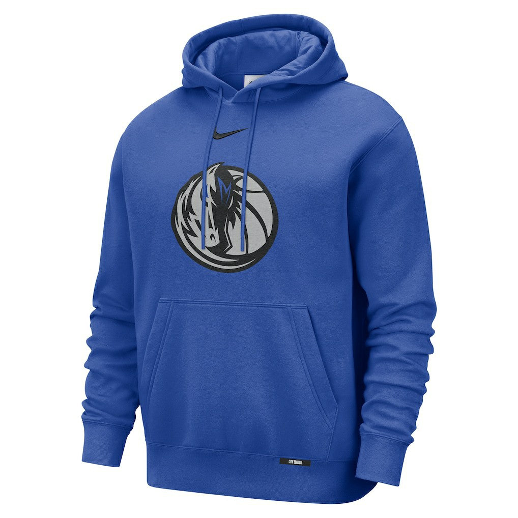 Dallas Mavericks 2025/26 City Edition Essential Logo Remix Hoodie sale Discount