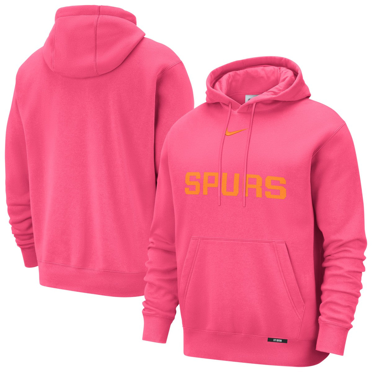 San Antonio Spurs 2025/26 City Edition Essential Logo Remix Hoodie Outlet